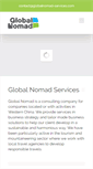 Mobile Screenshot of globalnomad-services.com